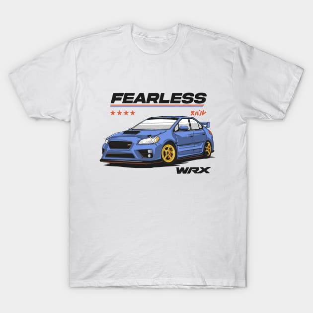 Jdm blue car T-Shirt by harv.merch